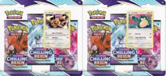 Pokemon SWSH6 Chilling Reign 3-Pack Blisters - BOTH Blisters